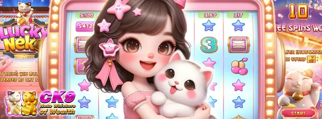 Lucky Neko ฟรีสปิน